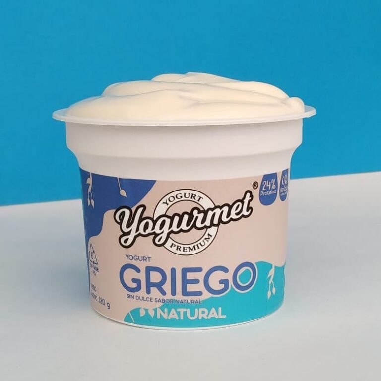 YOGURT GRIEGO NATURAL X 120 g YOGURMET Saludable Tentación